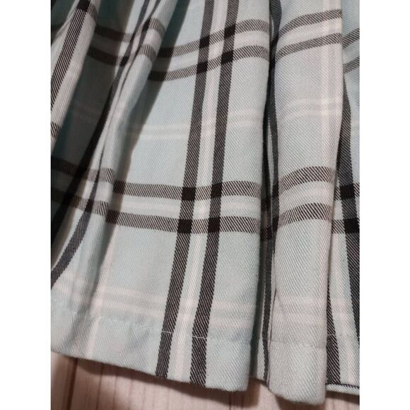 Faded Rose Skirt Ladies Small Pastel Blue‎ Mini Pleated Schoolgirl - Picture 3 of 7